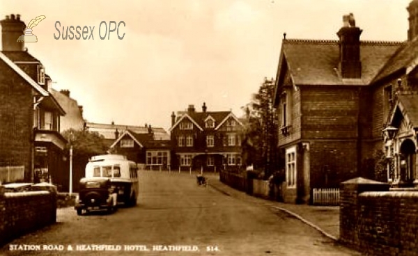 Image of Heathfield - Station Road & Heathfield Hotel
