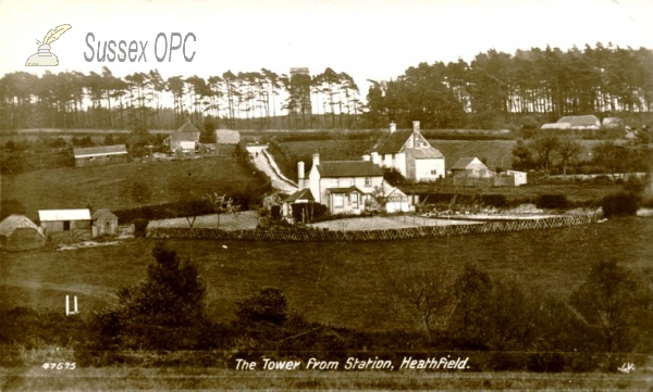 Image of Heathfield - The tower from the station