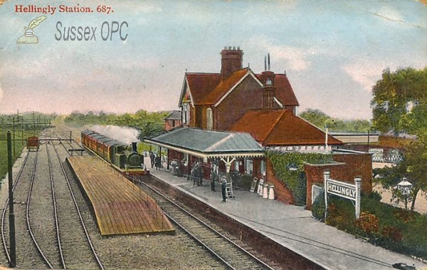 Hellingly - Railway Station