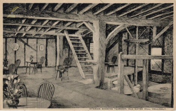 Hellingly - Old Water Mill Tea Room (Interior)