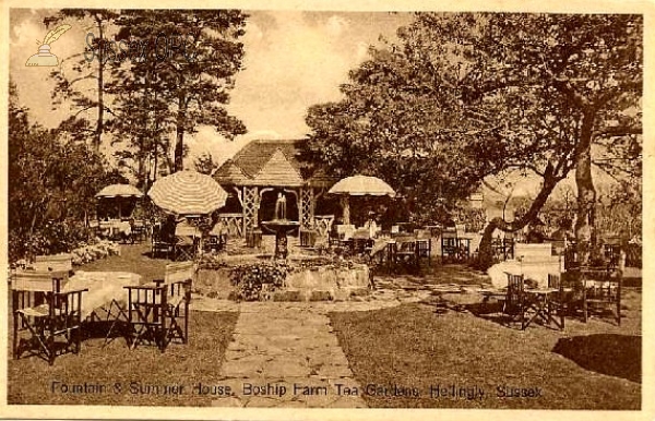 Hellingly - Boship Farm Tea Gardens (Fountain)