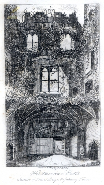 Herstmonceux - Castle Gatehouse and Porter's Lodge (Interior)