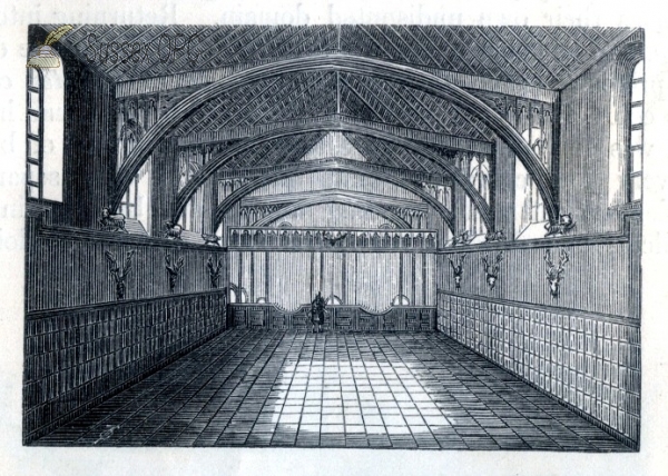 Herstmonceux - Reconstruction of Great Hall