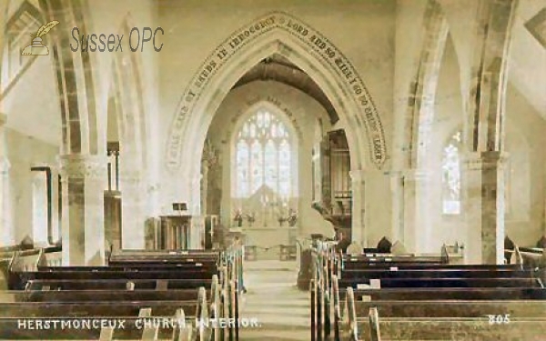 Image of Herstmonceux - All Saints Church (Interior)