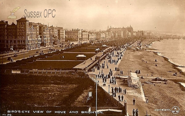 Image of Hove - Bird's Eye View of Brighton & Hove