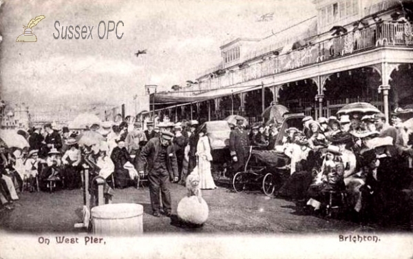 Image of Brighton - Professor Daughty & Performing Dogs, West Pier