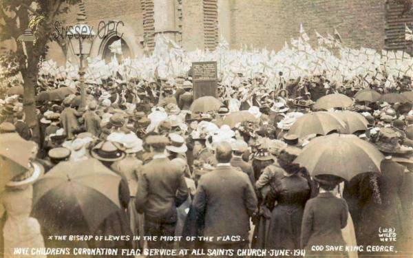 Hove - Childrens Coronation Flag Service