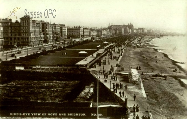Image of Hove and Brighton - Birds-eye view