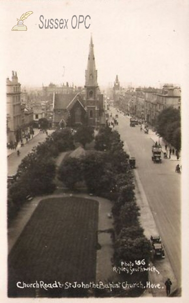 Hove - Church Road (St John the Baptist Church)