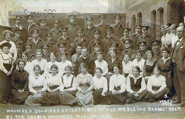 Image of Hove - Wounded Soldiers (Wesleyan School Room)