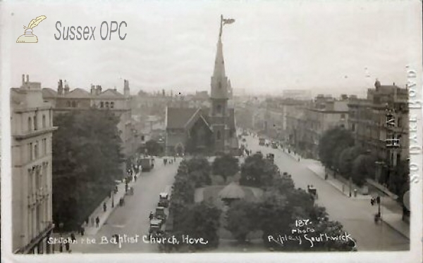 Image of Hove - Church Road & St John the Baptist Church