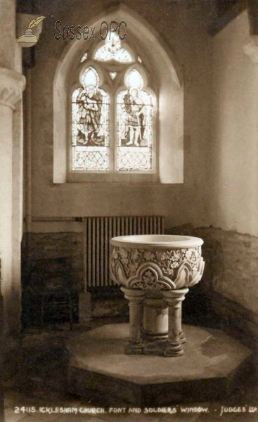 Image of Icklesham - All Saints & St Nicholas Church (Font)