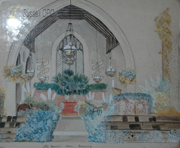 Image of Iden - All Saints Church (Interior)