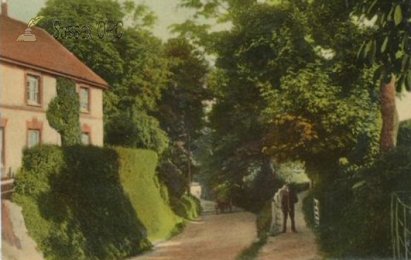 Image of Jevington - House & Street