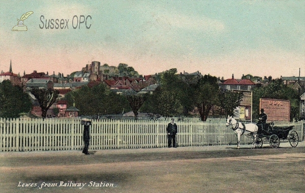 Image of Lewes - View from Railway Station