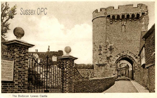 Image of Lewes - Barbican Gateway, Lewes Castle