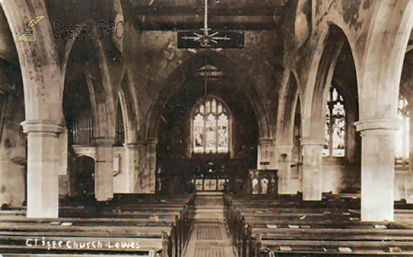 Image of Lewes - St Thomas at Cliffe (Interior)