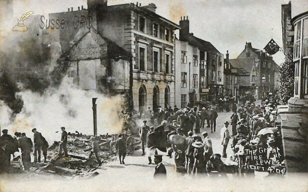 Image of Lewes - The Great Fire - Dec 4th 1904