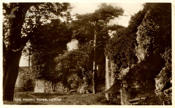 Image of Lewes - Priory Ruins