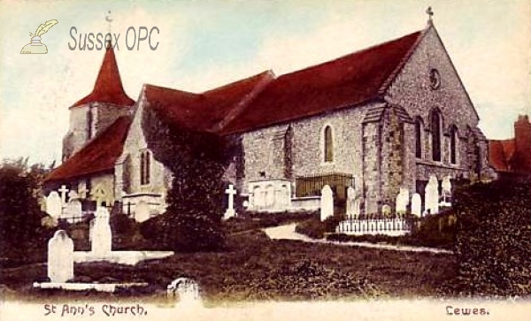 Image of Lewes - St Anne's Church