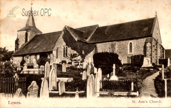 Lewes - St Anne's Church