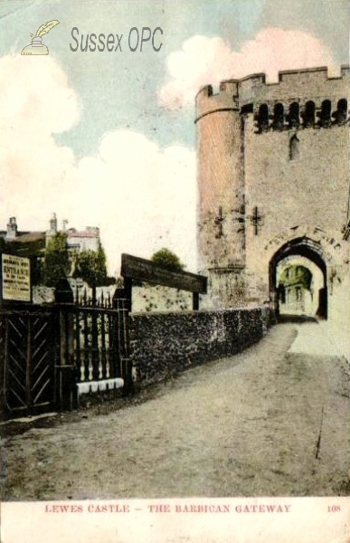 Image of Lewes - The Castle - Barbican