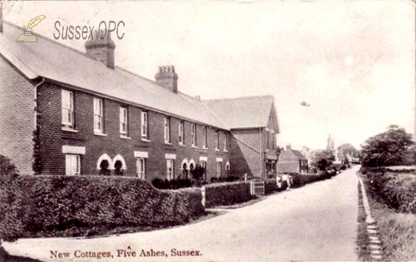 Image of Five Ashes (near Mayfield) - New Cottages