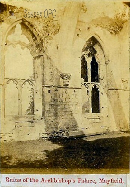 Image of Mayfield - Archbishop's Palace, Ruins