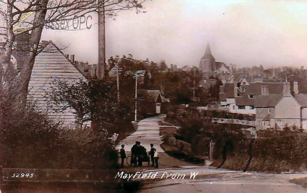 Mayfield - View from the West