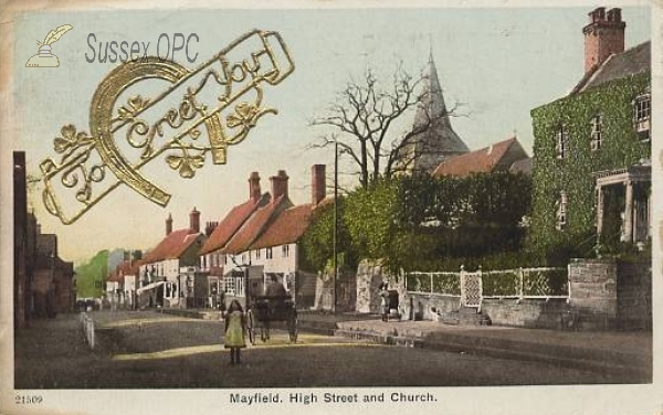 Image of Mayfield - Church & High Street