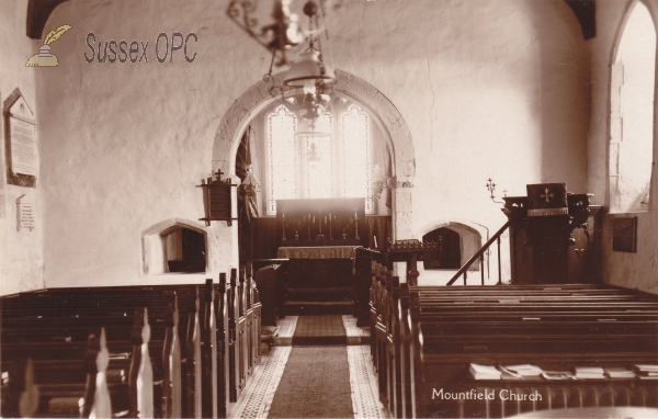 Image of Mountfield - All Saints Church (Interior)