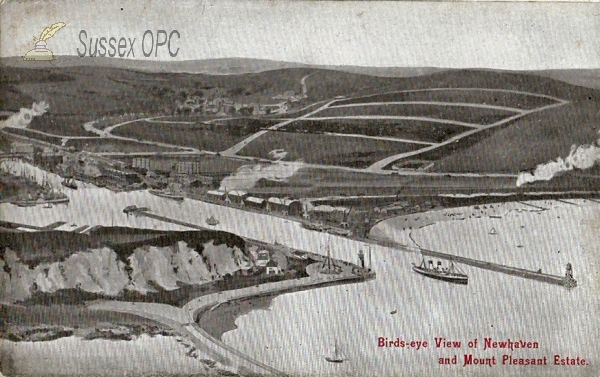 Image of Newhaven - Birds-eye View and Mount Pleasant Estate