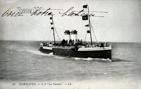 Image of Newhaven - Ship (S.S. La Tamise)