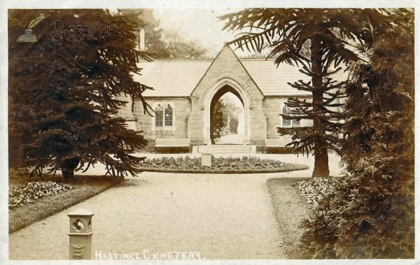Image of Hastings - Cemetery Chapel