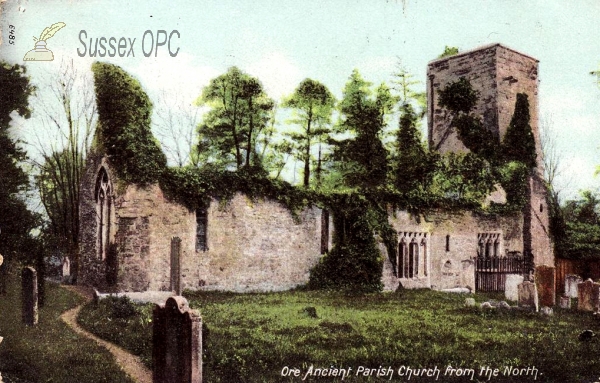 Ore - Old St Helen's Church from the North
