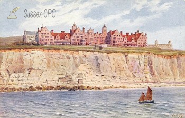 Image of Ovingdean - Roedean School from the Sea