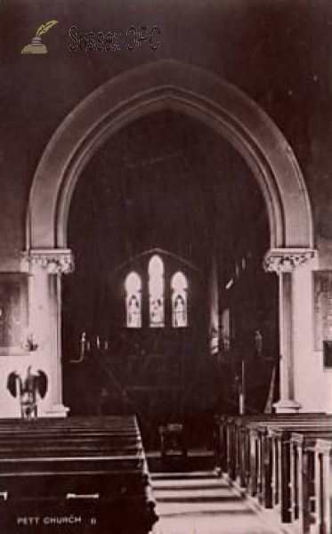 Image of Pett - St Mary & St Peter Church (Interior)