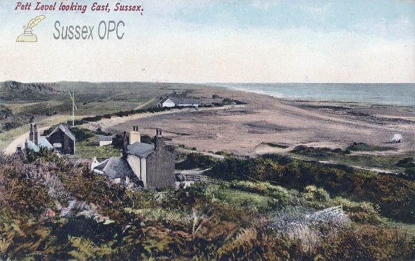 Image of Pett Level - View looking east