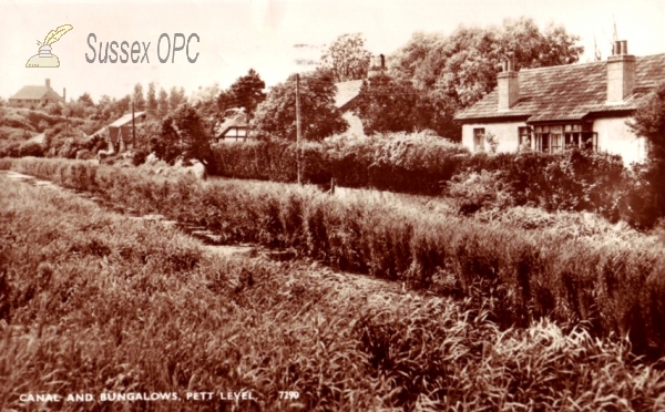 Image of Pett - Canal & Bungalows, Pett Level