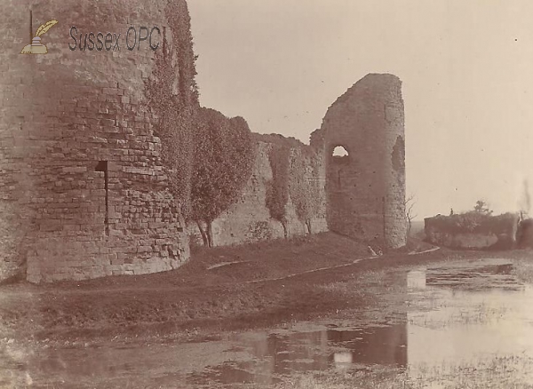 Image of Pevensey - Castle (Moat)