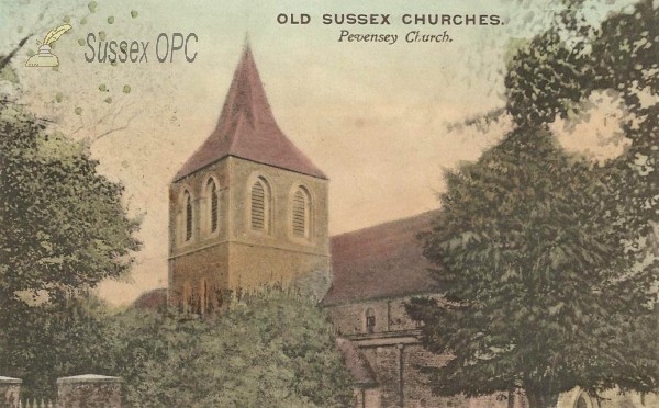 Image of the back of Pevensey - St Nicholas