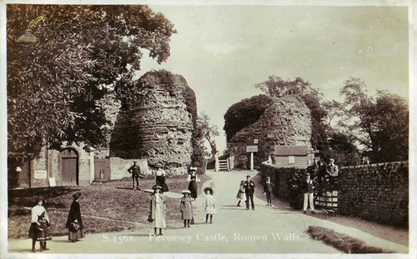 Image of Pevensey - Castle Gateway