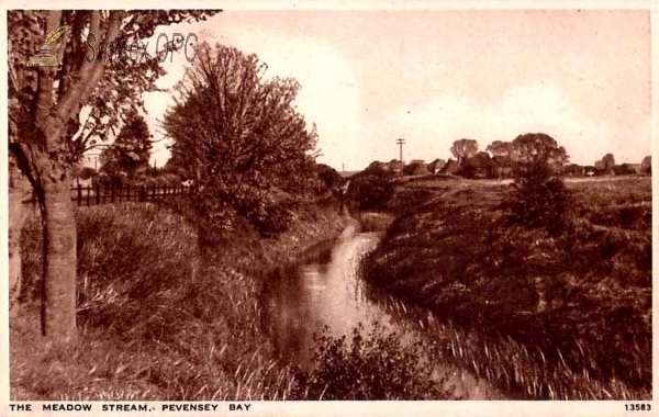Image of Pevensey - The Meadow Stream, Pevensey Bay