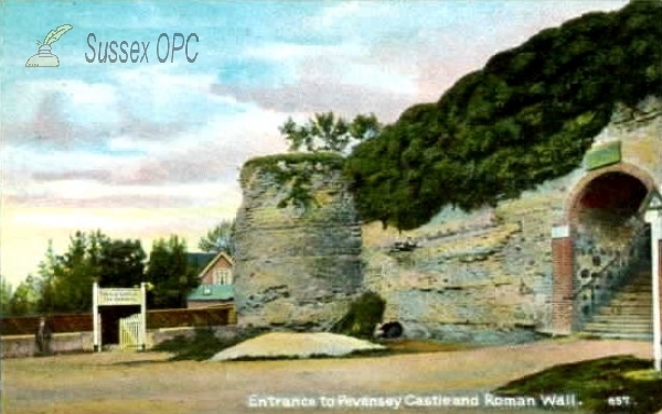 Image of Pevensey - The Castle Entrance