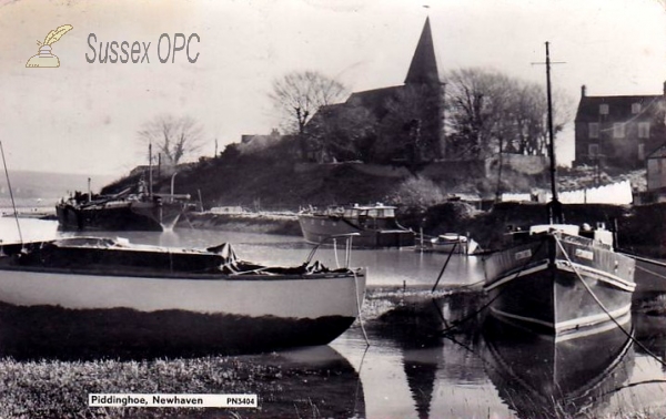 Image of Piddinghoe - St John's Church & the River
