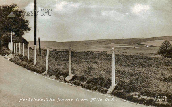 Image of Portslade - The Downs from Mile Oak