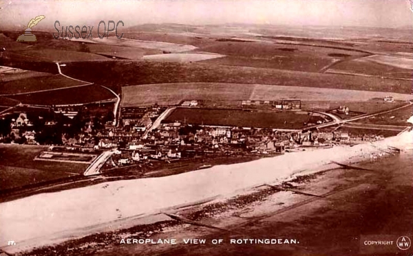 Image of Rottingdean - Aeroplane view