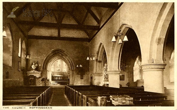 Image of Rottingdean - St Margaret's Church (interior)