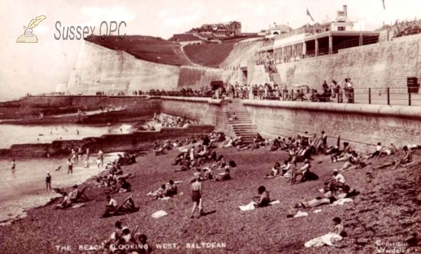 Image of Saltdean - The Beach looking west