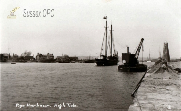 Image of Rye Harbour - High tide